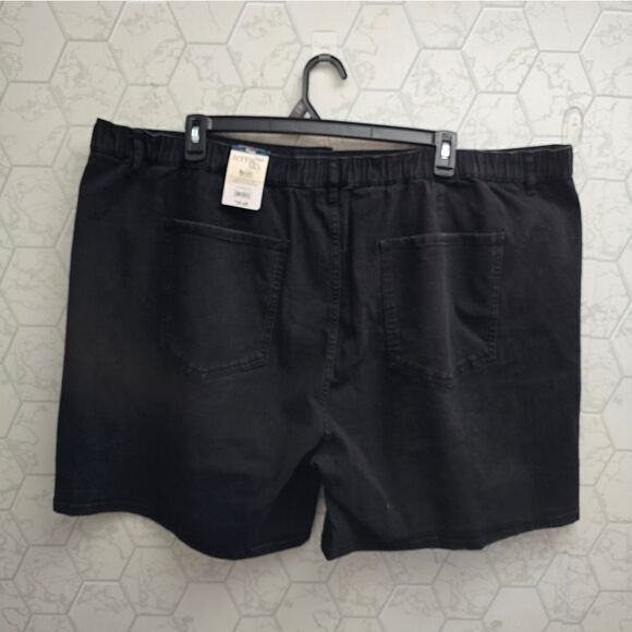 Terra & Sky Women's Plus Size Bermuda Denim Shorts, 7” Inseam, Size 4X (28-30W) - Picture 2 of 9